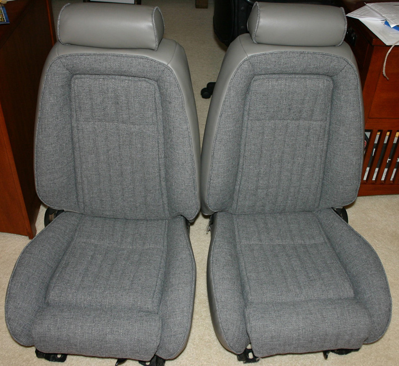 91 Mustang Gt Gray Seats New Upholstery The Mustang